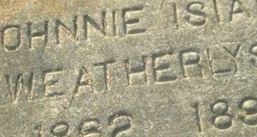 Johnnie Isiah Weatherly, Sr
