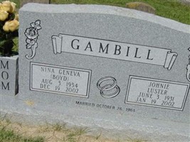 Johnnie Luster Gambill Johnnie Luster Gambill