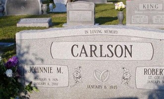 Johnnie M Carlson Johnnie M Carlson