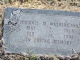 Johnnie M Washington