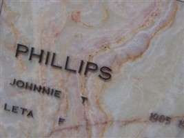 Johnnie T. Phillips Johnnie T. Phillips