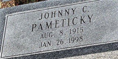 Johnny C Pameticky