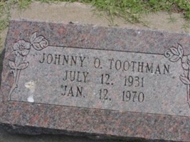 Johnny O. Toothman Johnny O. Toothman