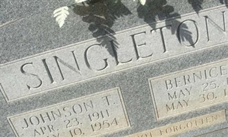 Johnson T Singleton Johnson T Singleton