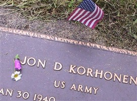 Jon D Korhonen