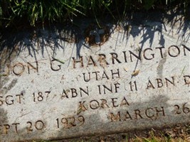 Jon G Harrington Jon G Harrington