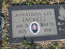 Jonathan Lee "Jon" Tackett Jonathan Lee "Jon" Tackett