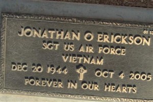Jonathan O Erickson Jonathan O Erickson