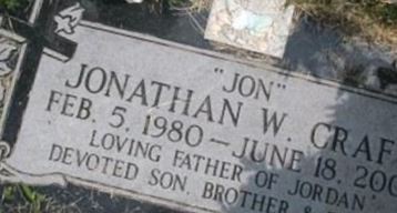 Jonathan Wayne "Jon" Craft Jonathan Wayne "Jon" Craft