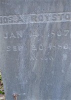 Jos A. Royston Jos A. Royston