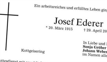 Josef Ederer Josef Ederer