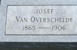Josef Van Overschelde Josef Van Overschelde