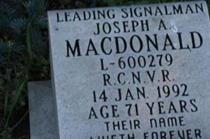 Joseph A. MacDonald Joseph A. MacDonald