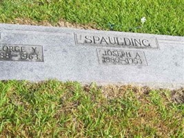 Joseph A Spaulding Joseph A Spaulding