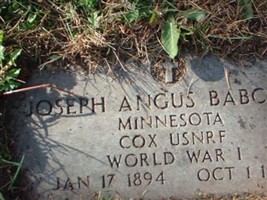 Joseph Angus Babcock
