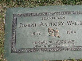 Joseph Anthony Walters Joseph Anthony Walters