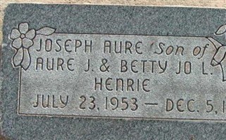 Joseph Aure Henrie