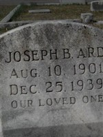 Joseph B Ard Joseph B Ard