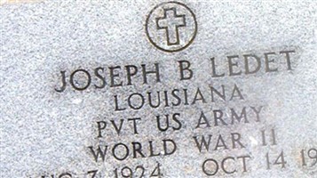 Joseph B. Ledet Joseph B. Ledet