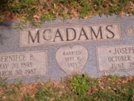 Joseph B. McAdams, Sr Joseph B. McAdams, Sr