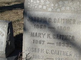 Joseph C Gaither, Sr Joseph C Gaither, Sr