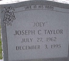 Joseph C "Joey" Taylor