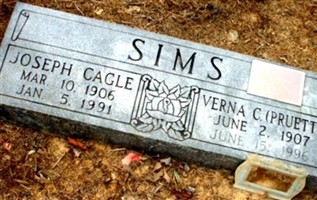 Joseph Cagle Sims Joseph Cagle Sims