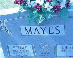 Joseph Carson Mayes