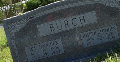 Joseph Clothier Burch Joseph Clothier Burch