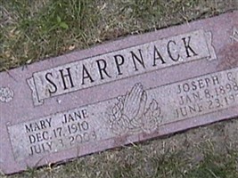 Joseph Clyde Sharpnack Joseph Clyde Sharpnack