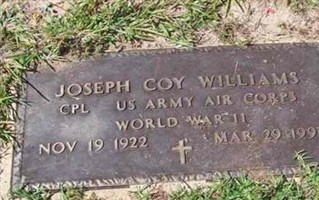 Joseph Coy Williams Joseph Coy Williams