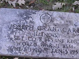 Joseph Craig Carr Joseph Craig Carr
