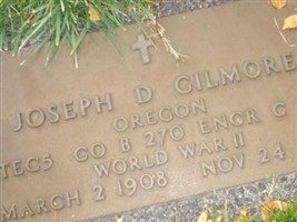 Joseph D Gilmore Joseph D Gilmore