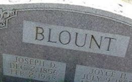 Joseph DeForrest Blount Joseph DeForrest Blount