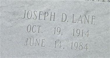Joseph Dennis "JD" Lane