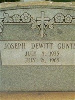 Joseph Dewitt Gunter