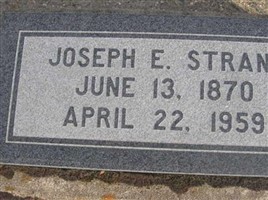 Joseph E. Strang Joseph E. Strang
