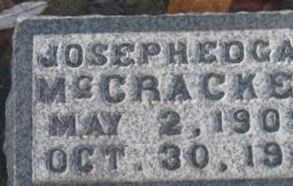 Joseph Edgar McCracken Joseph Edgar McCracken