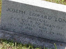 Joseph Edward "Ed" Long Joseph Edward "Ed" Long