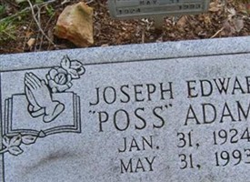 Joseph Edward "Poss" Adams