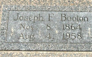 Joseph F. Booton Joseph F. Booton