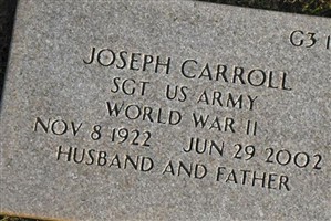 Joseph F. Carroll Joseph F. Carroll