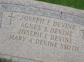 Joseph F Devine Joseph F Devine