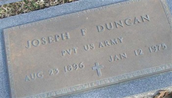 Joseph F. Duncan Joseph F. Duncan