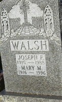 Joseph F. Walsh Joseph F. Walsh