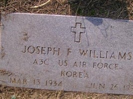 Joseph F. Williams Joseph F. Williams