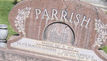 Joseph Fernelius Parrish Joseph Fernelius Parrish