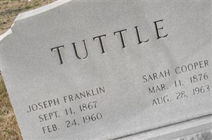 Joseph Franklin Tuttle