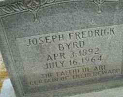 Joseph Fredrick Byrd Joseph Fredrick Byrd