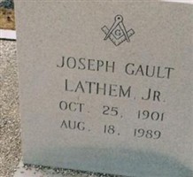 Joseph Gault Lathem, Jr Joseph Gault Lathem, Jr